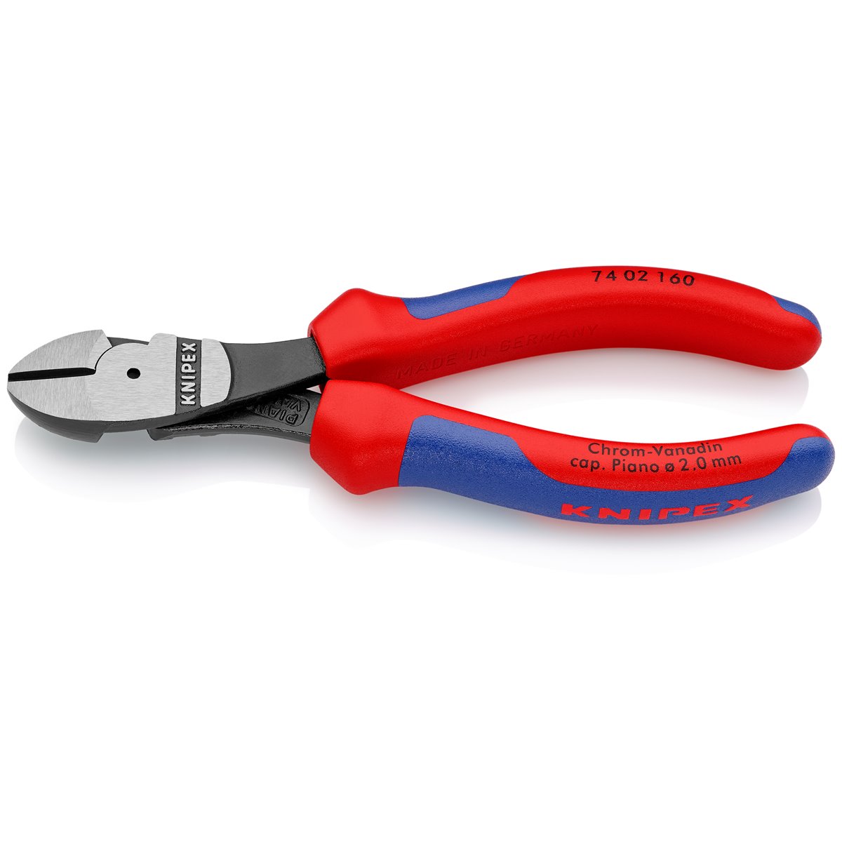 Knipex 74 02 160 DIAGONAL CUTTING NIPPERS 