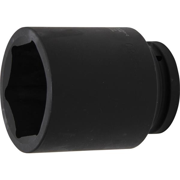 BGS 5500-80 Kraft-Steckschlüssel-Einsatz Sechskant , tief, Antrieb Innenvierkant 25 mm (1"), SW 80 mm