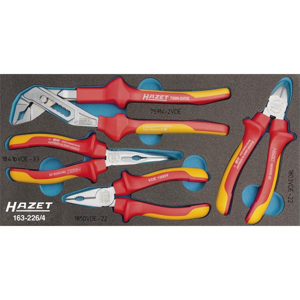 Hazet 163-226/4 VDE pliers set