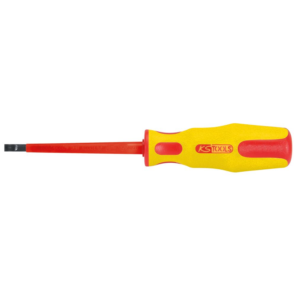 KS-Tools 117.0506 ERGOTORQUE VDE slot screwdriver, 3.5mm