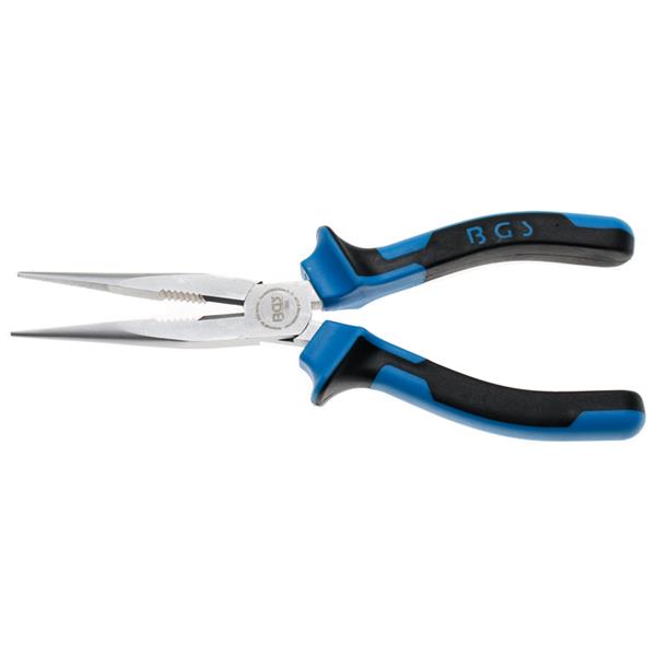 BGS 389 Long Nose Pliers, straight, 200 mm 