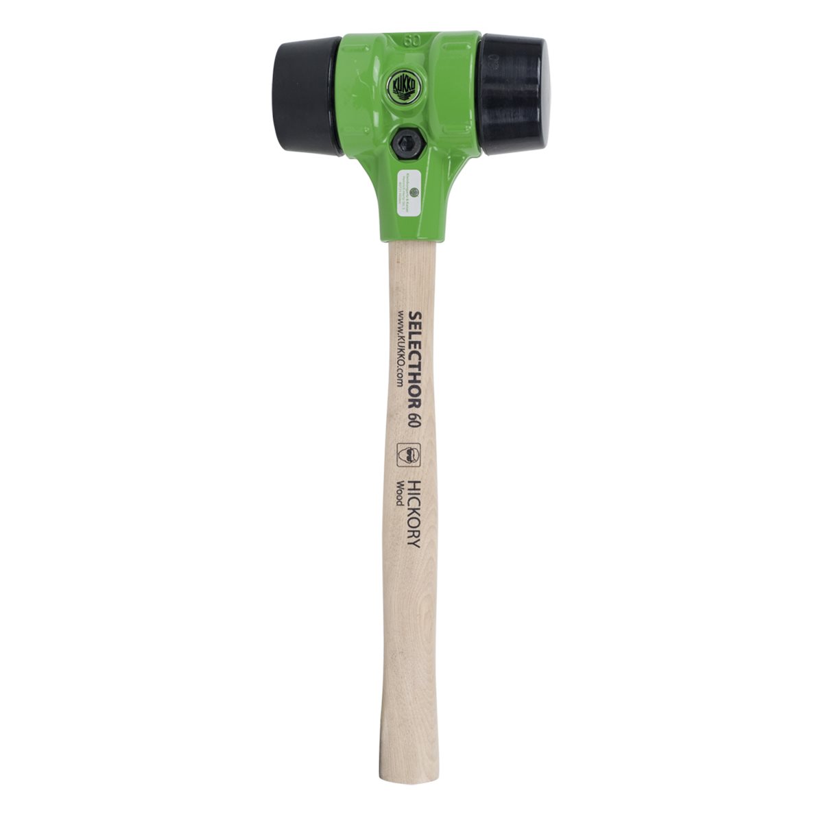 Kukko 3-060111-GU-GU-1 Schonhammer Selecthor Rücks chlagfrei Ø60Mm Gummi