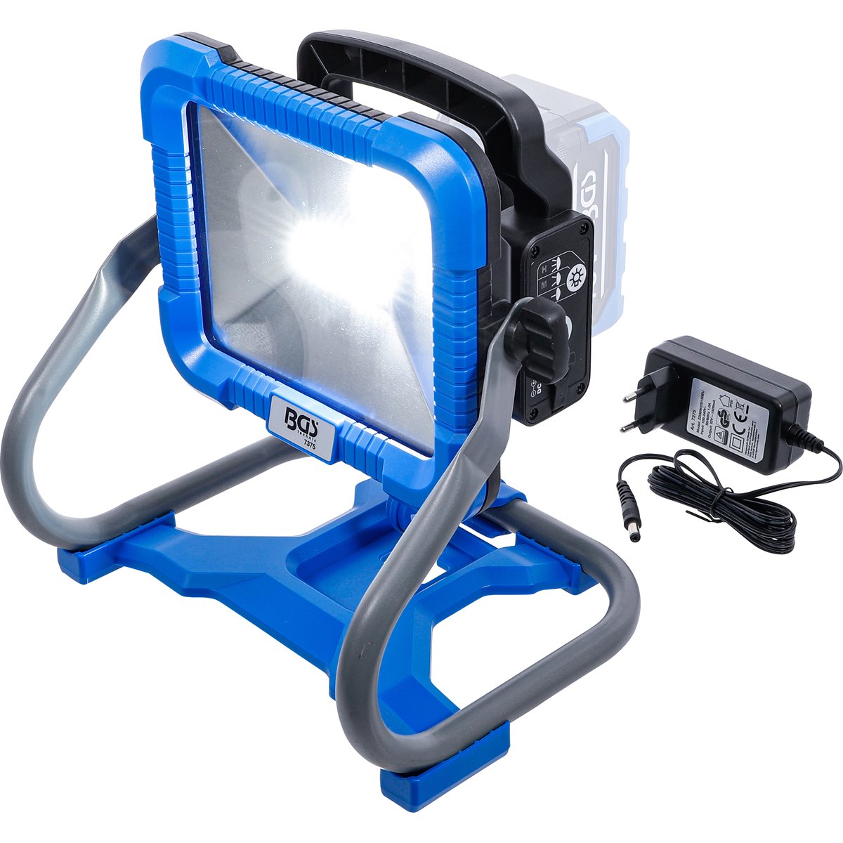 BGS 7375 Cordless LED Work Lamp, foldable, 18 V, w ithout rechargeable Battery