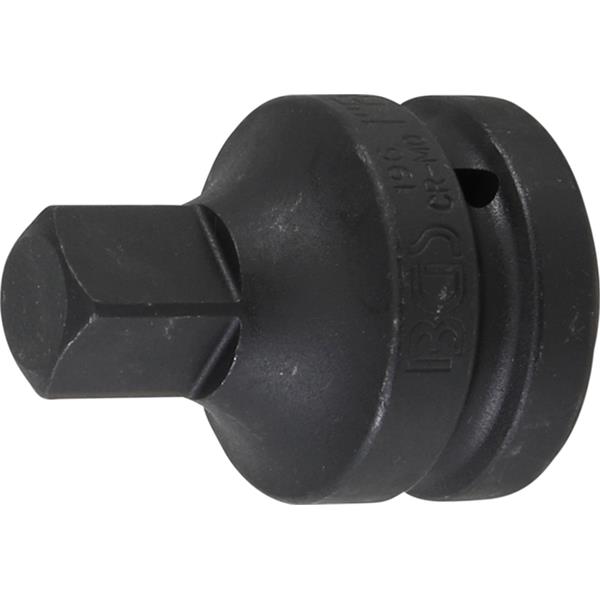 BGS 196 Impact Socket Adaptor, internal square 25 mm (1") - external square 20 mm (3/4")