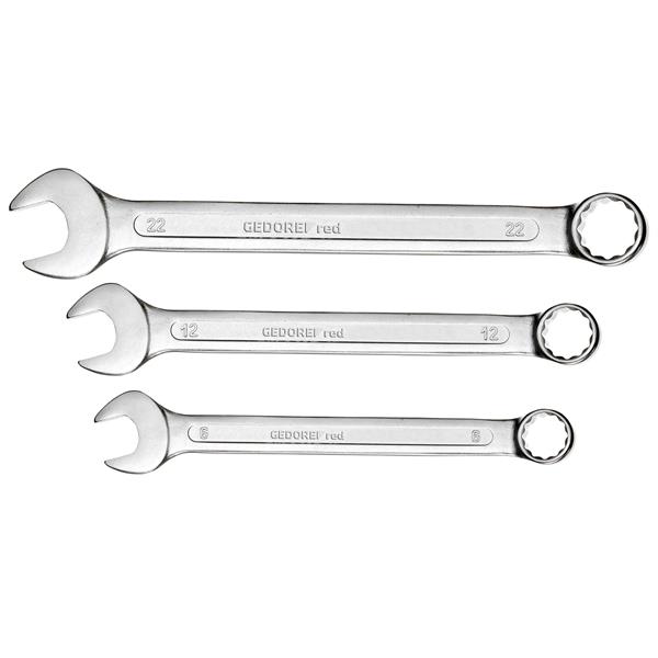 Gedore red R09105112 Combination spanner set size6 