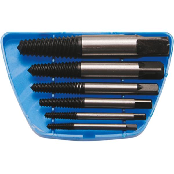 BGS 1896 Screw Extractor Set, Sizes 1 - 6, 6 pcs. 