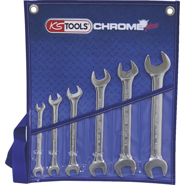 KS-Tools 518.3220 CHROME+ Doppelmaulschlüssel-Satz 