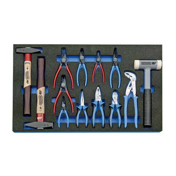 Gedore 2005 CT4-8000 Tool set in 4/4 CT tool modul e, 13 pcs