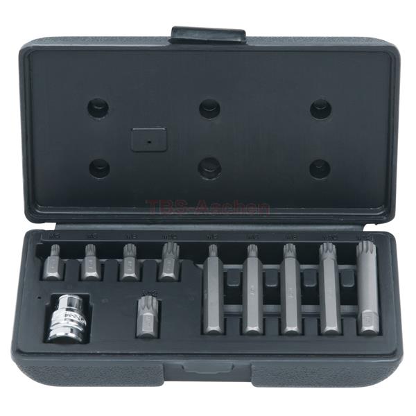 KS-Tools 911.5030 10mm Bit-Satz,11-tlg.Vielzahn 