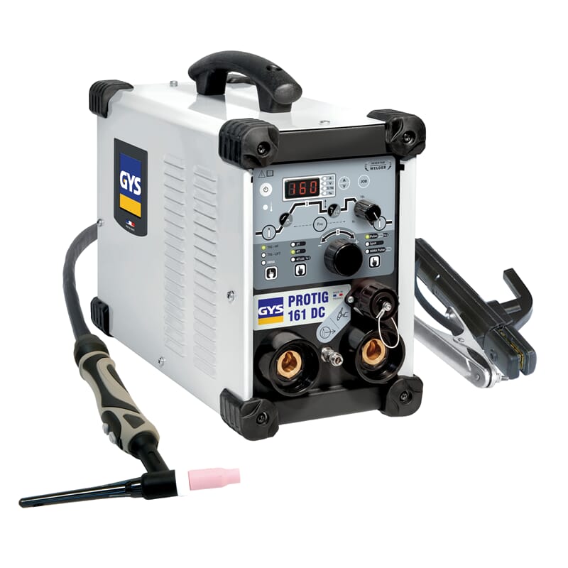 Gys PROTIG 161 DC HF WIG-Inverter mit Zubehör TIG17DB-4m + E-Hand-Set