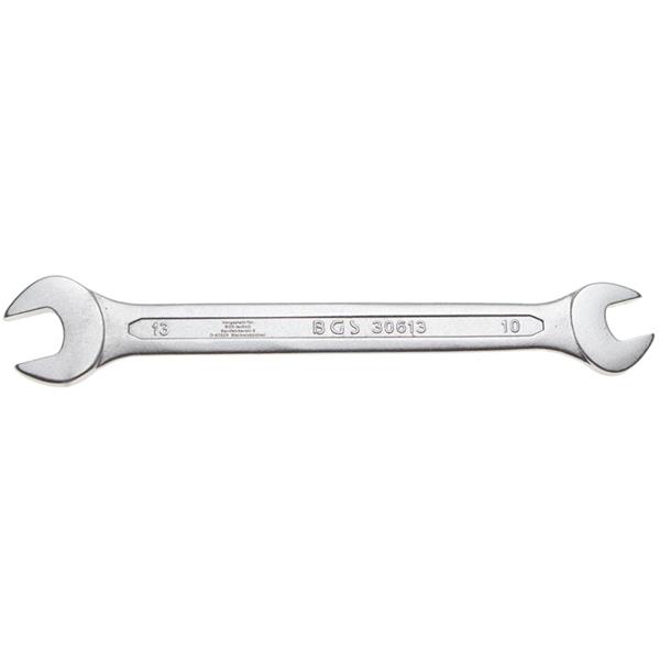 BGS 30613 Double Open End Spanner, 10 x 13 mm 