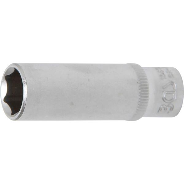 BGS 10673 Socket, Hexagon, deep, 6.3 mm (1/4") Dri ve, 7/16"