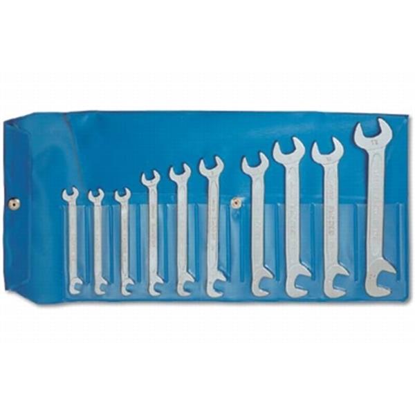 Gedore 8-0100 Double ended midget spanner set 10 p cs 5-13 mm