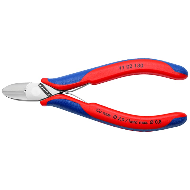 Knipex 77 02 130 SB Elektronik-Seitenschneider