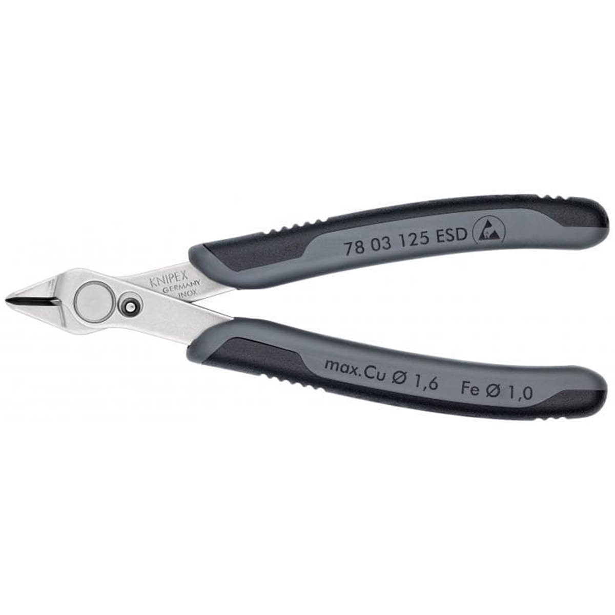 Knipex 78 03 125 ESD Electronic-Super-Knips Form 0 