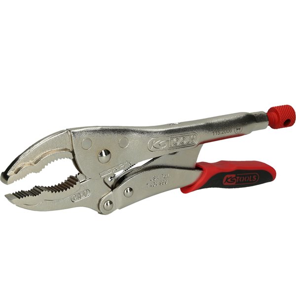 KS-Tools 115.2006 Großmaul-Gripzange mit Easy-Rele ase,65mm,L=250mm