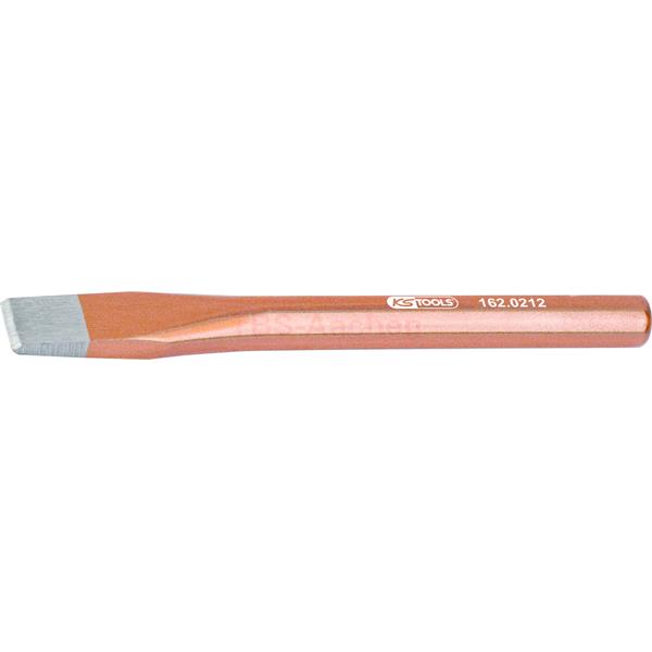 KS-Tools 162.0211 Flat chisel, 8 point, 125mm 
