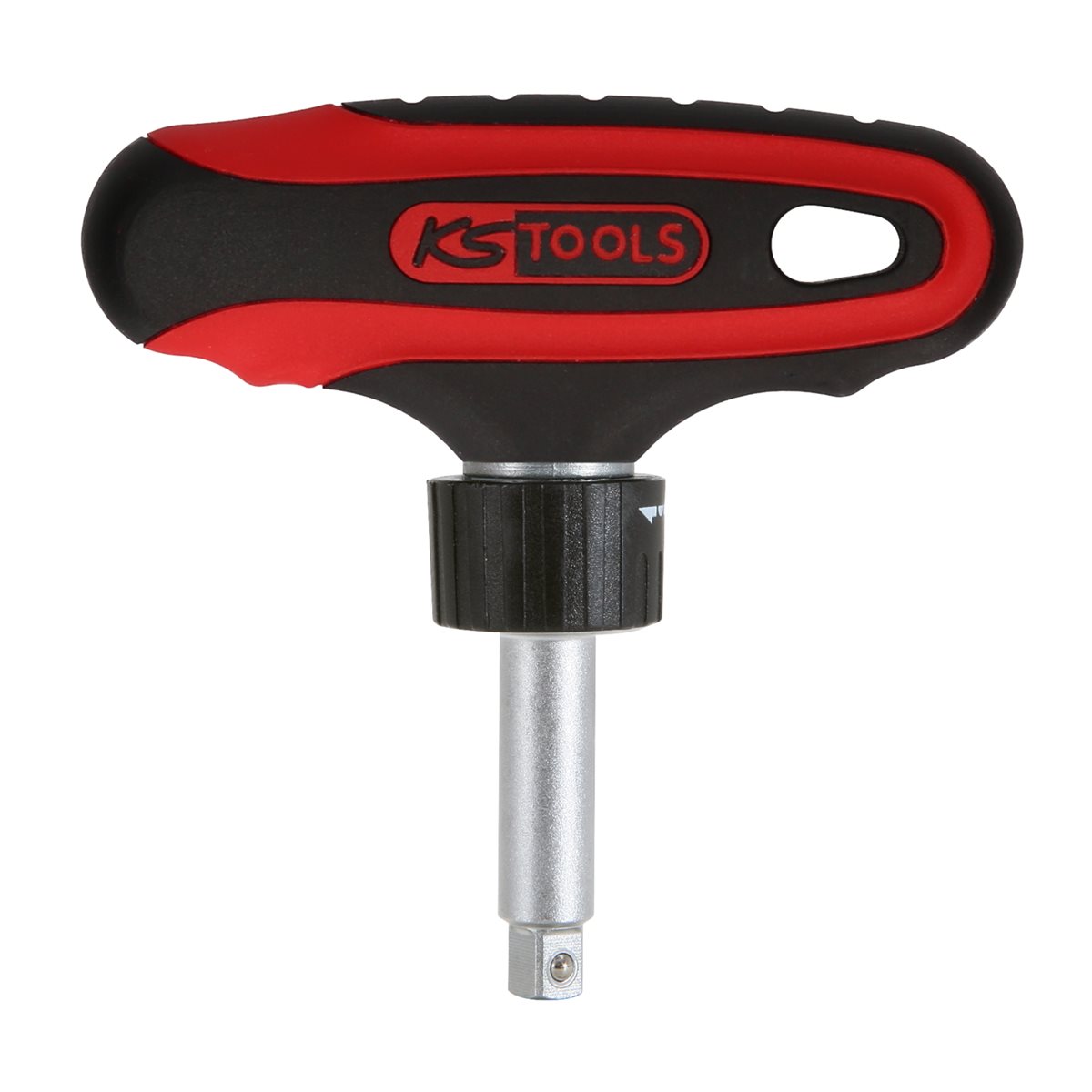 KS-Tools 151.1109 1/4" ERGOTORQUEmax T-handle ratc het, 45 teeth