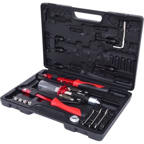 KS-Tools 150.9630 Universal riveting tool set, 17 pcs