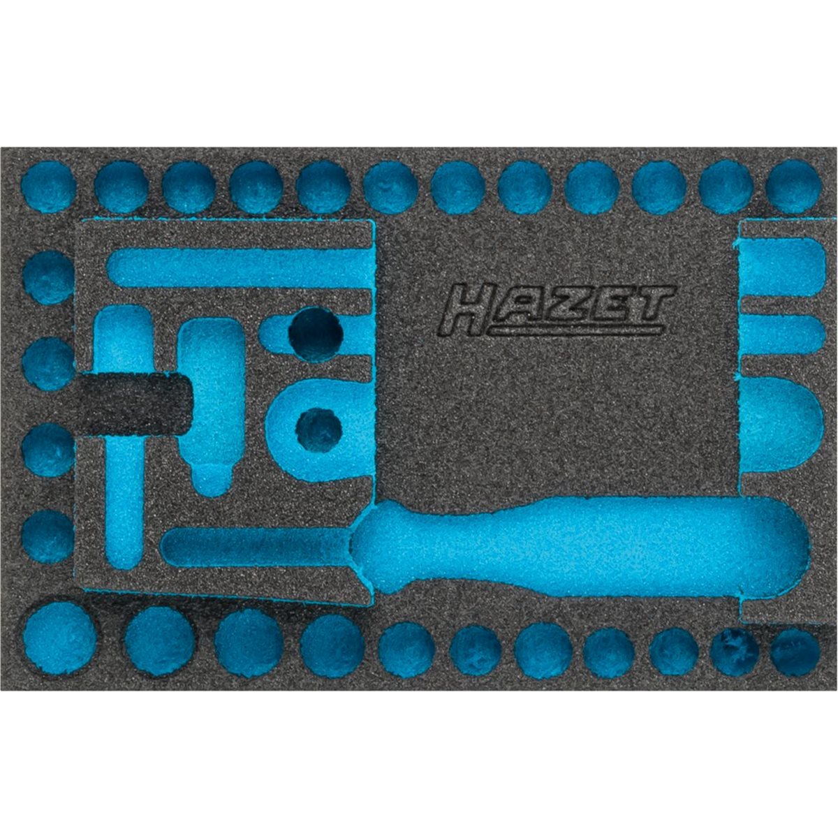 Hazet 163-338L 2-component soft foam insert empty 