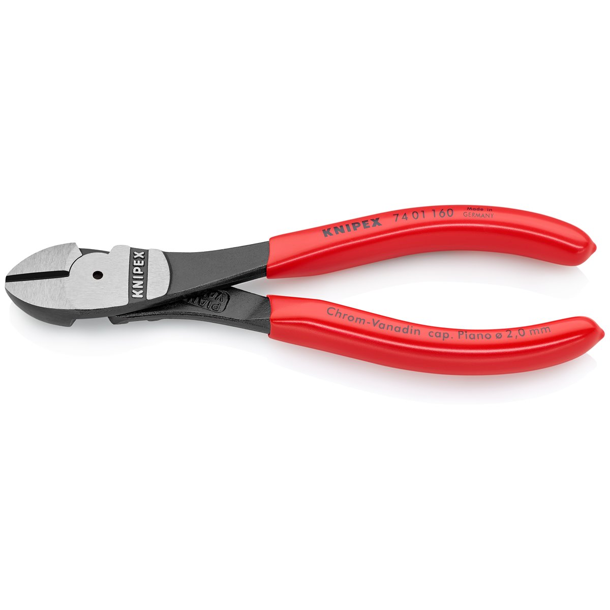 Knipex 74 01 160 DIAGONAL CUTTING NIPPERS 