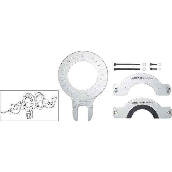 Hazet 4900-39/11 MERCEDES-BENZ Tensioning Jaw Set