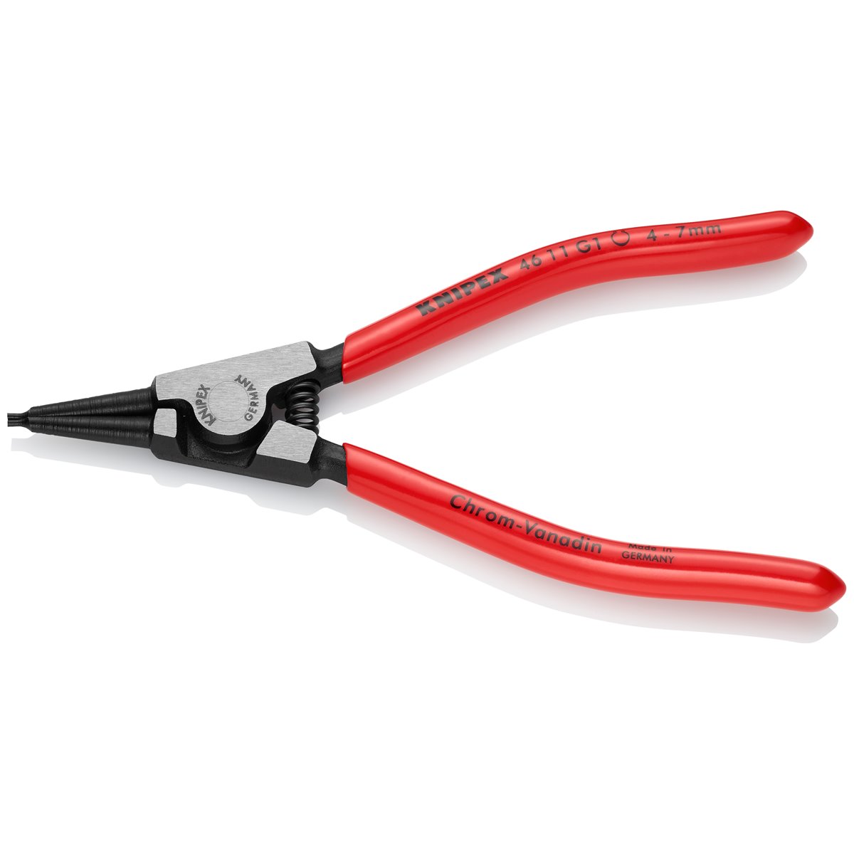 Knipex 46 11 G1 Zange für Greifringe 4,0-7,0 