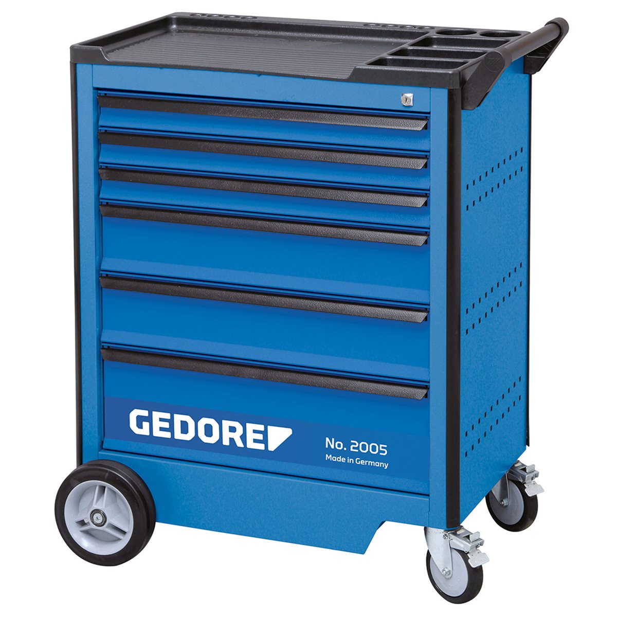 Gedore 2005 0321 Tool trolley with 6 drawers