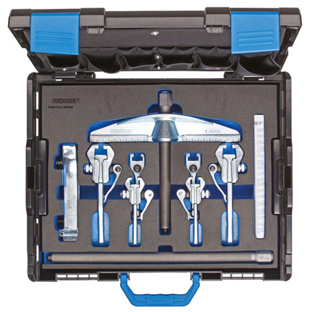 Gedore 1100-1.04/12A Puller set internal/external, in L-BOXX 136