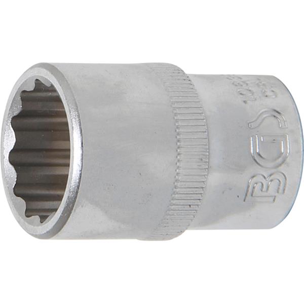 BGS 10638 Socket, 12-point, 12.5 mm (1/2") Drive, 18 mm