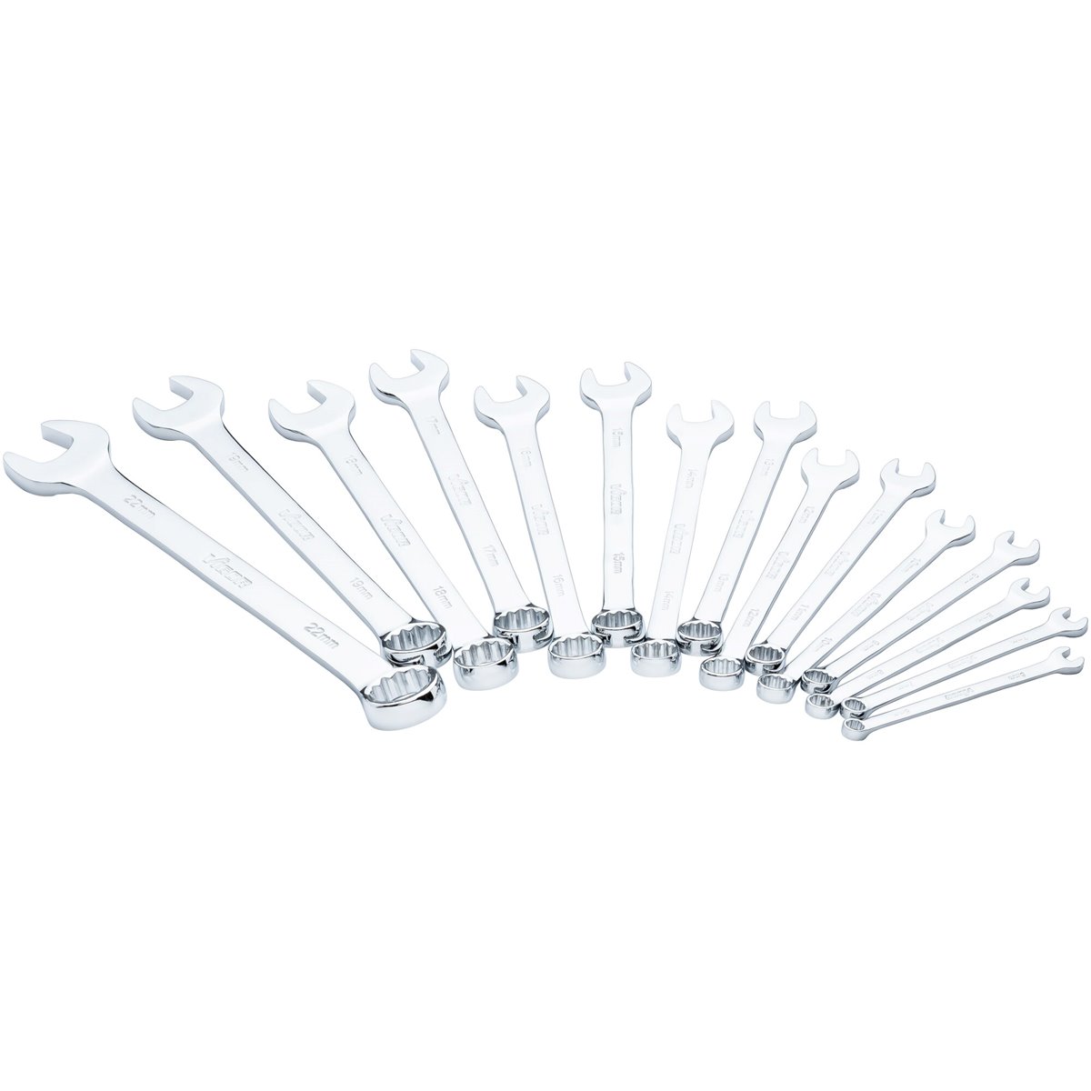 Vigor V7740/15 Ring-Maulschlüssel Satz SW 6-22 