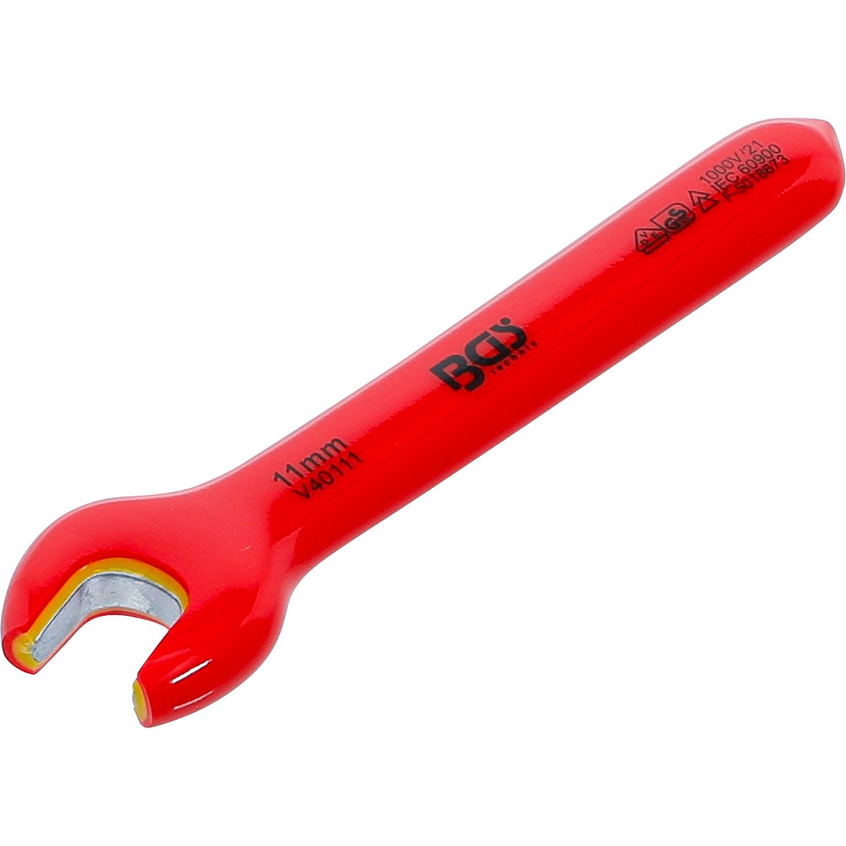 BGS 71061 VDE Single Open End Spanner, 11 mm 