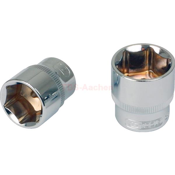 KS-Tools 918.1514 1/4" CHROME+ 6kant-Stecknuss,1 