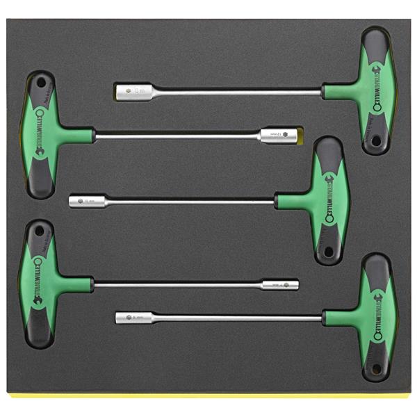 Stahlwille TCS 12507-2K/5 T-handle socket screwdri ver set DRALL+ 2C