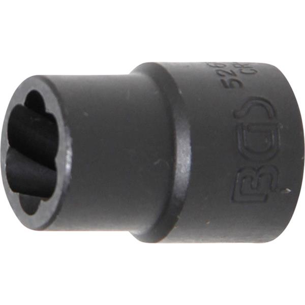 BGS 5266-13 Twist Socket (Spiral Profile) / Screw Extractor, 12.5 mm (1/2") Drive, 13 mm