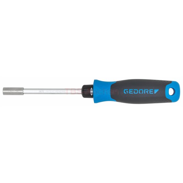 Gedore 2675 Ratchet screwdriver SilentGEAR 1/4" 