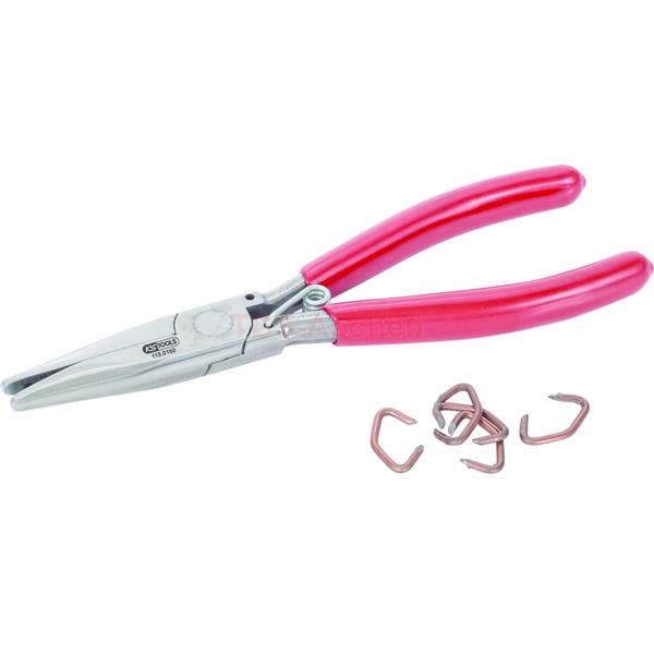 KS-Tools 118.0160 Polsterklemmen-Zangen-Satz, 