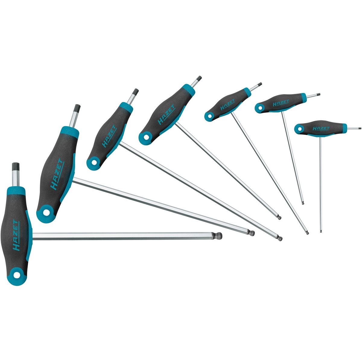 Hazet 829KK/7 Screwdriver set with ball-head 