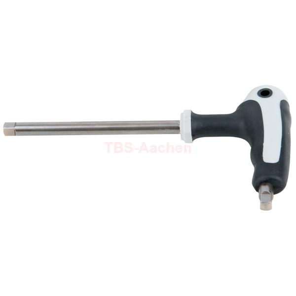 KS-Tools 910.2451 STAINLESS STEEL Square drive scr ewdriver, 1/4"