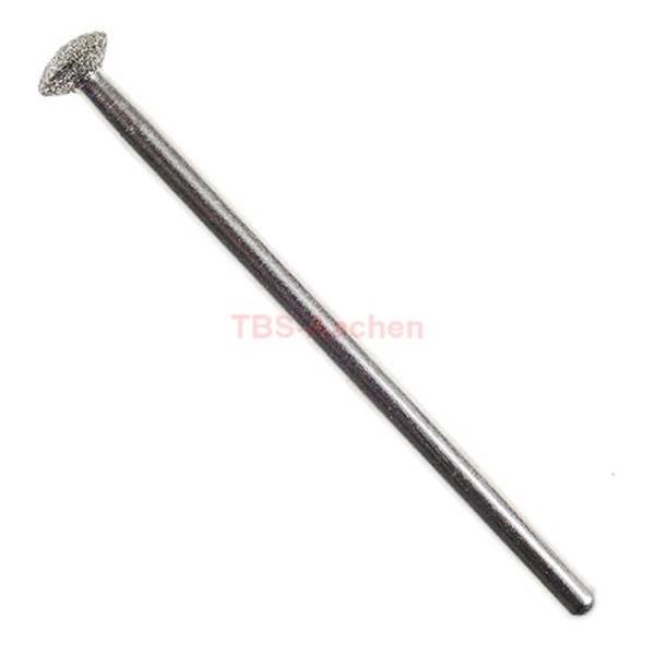 Proxxon 28250 Diamond grinding bits (shape: lense) 