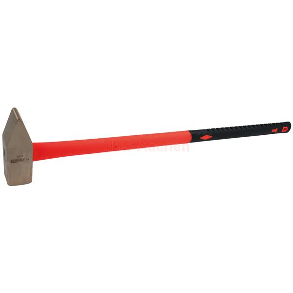 KS-Tools 963.2042 BRONZEplus Vorschlaghammer 5000 g, mit Fiberglasstiel