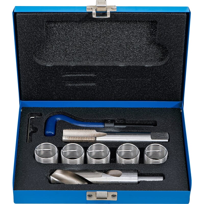 BGS 99438 Thread Repair Kit, M24 x 2.0, 9 pcs. 