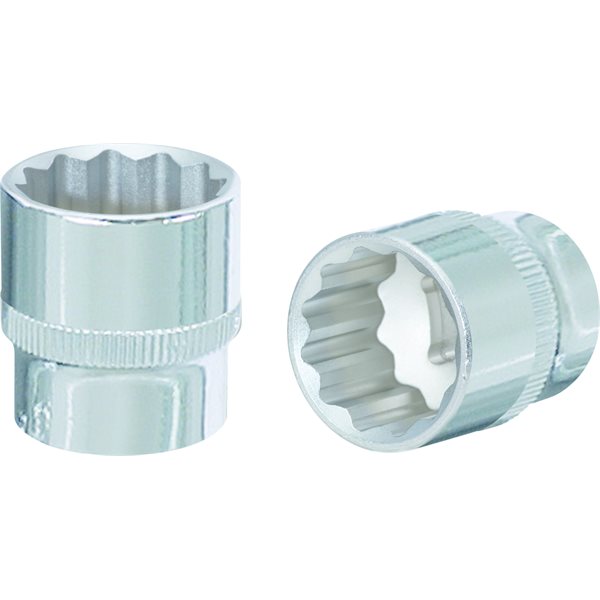 KS-Tools 918.3739 3/8" CHROMEplus 12-kant-Steckn s,7/8"