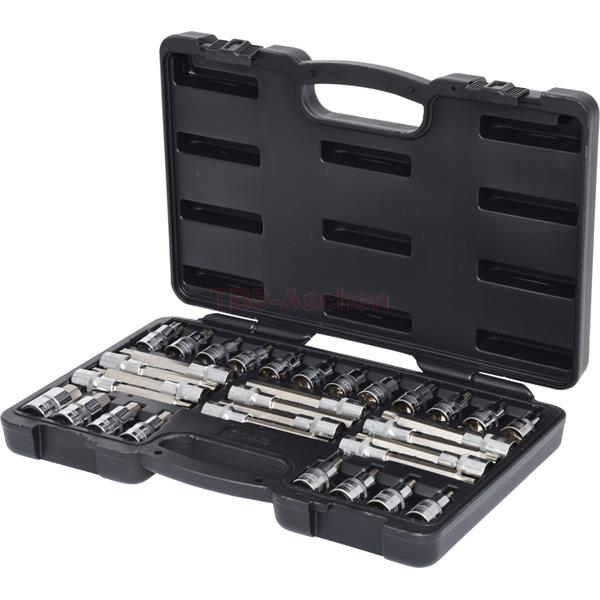 KS-Tools 918.1752 1/2" CHROME+ Bit-Stecknuss-Sat 