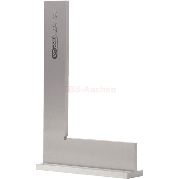 KS-Tools 300.0211 Square with stock DIN 875/1, 150 mm