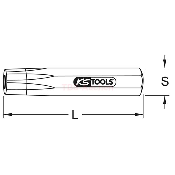 KS-Tools 129.2405 Nietzieher, 7mm