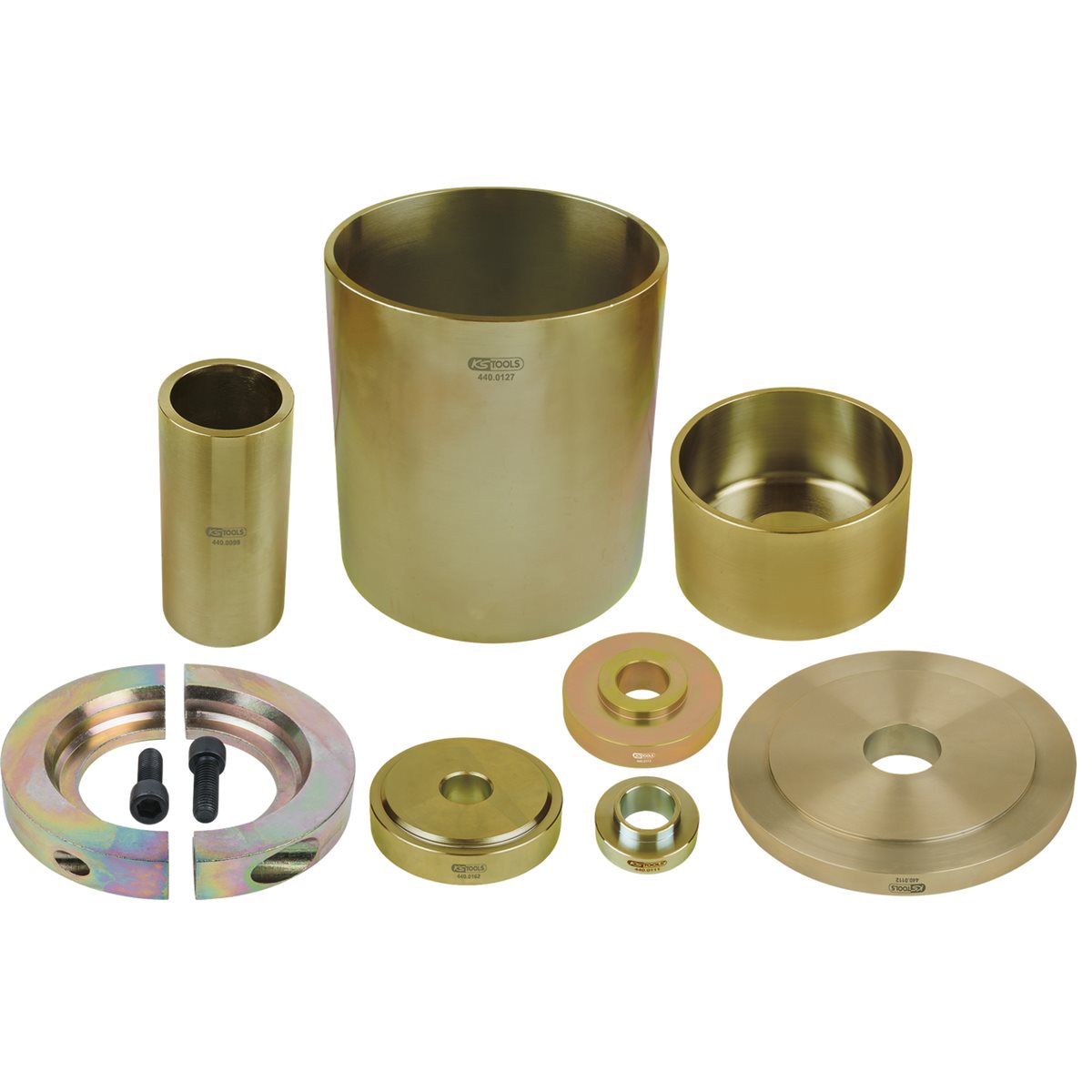 KS-Tools 440.0165 Radlager-Satz, vorne für Renault / Nissan / Opel &gt; 2010, 8-tlg.
