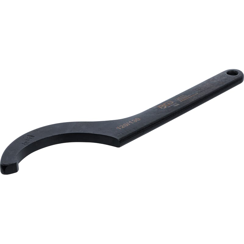 BGS 73222 Hook Wrench with Nose, 120 - 130 mm 