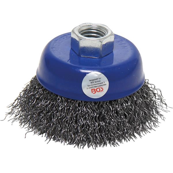 BGS 3993 Wire Cup Brush, M14 x 2.0 mm Drive, Ø 65 x 50 mm