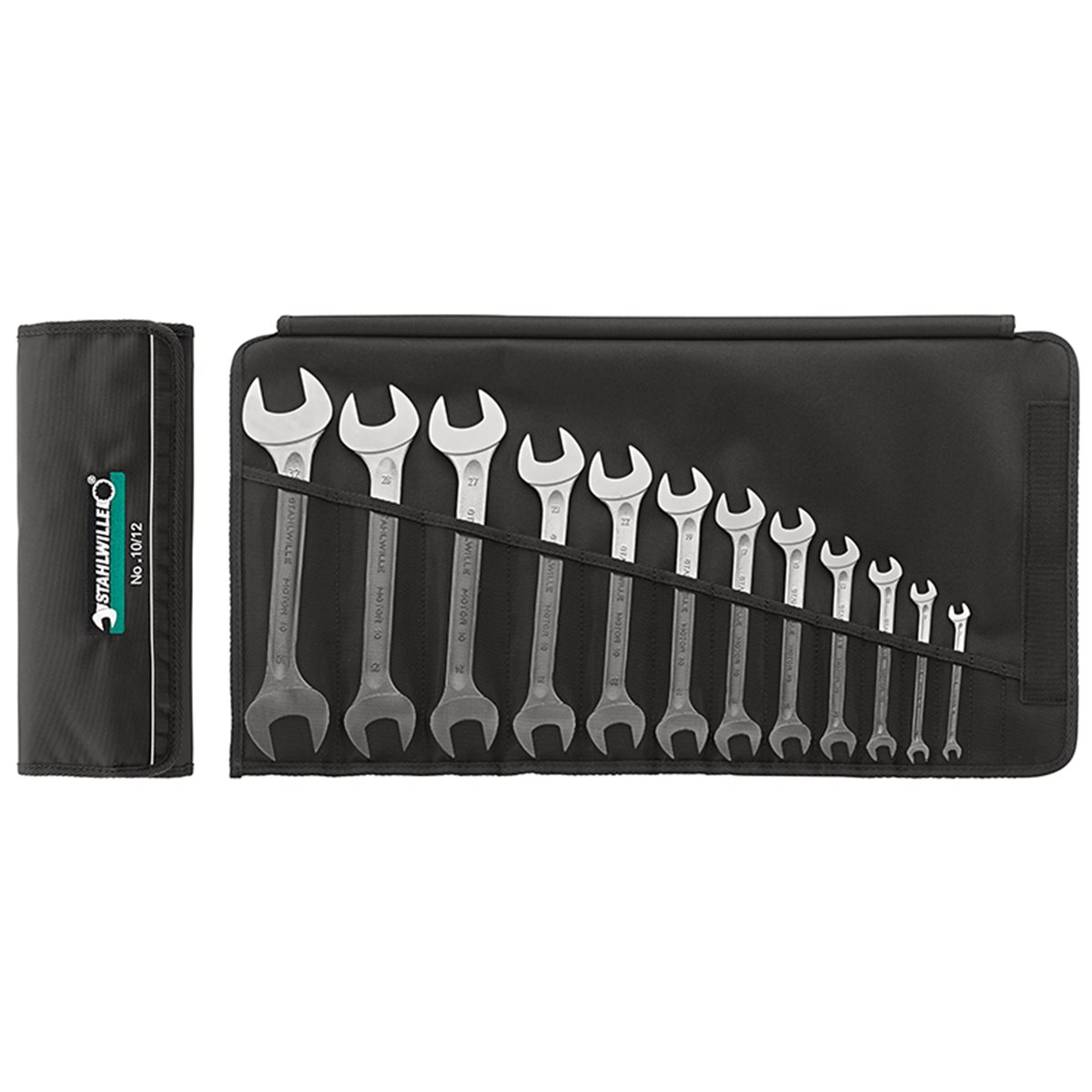 Stahlwille 10/12 Double ended open spanners set 